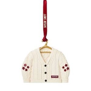 Official Taylor Swift Red (Taylor’s Version) Album Cardigan Ornament